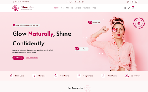 Glow Nest UI/UX Design System